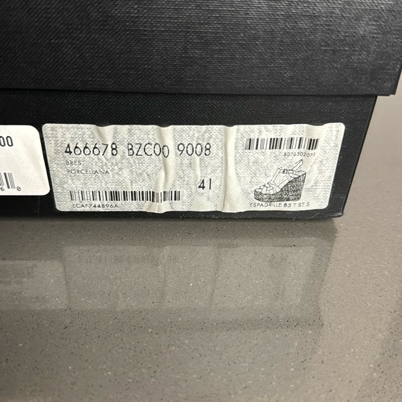 Saint Laurent Porcellana Espadrille - Picture 5 of 8